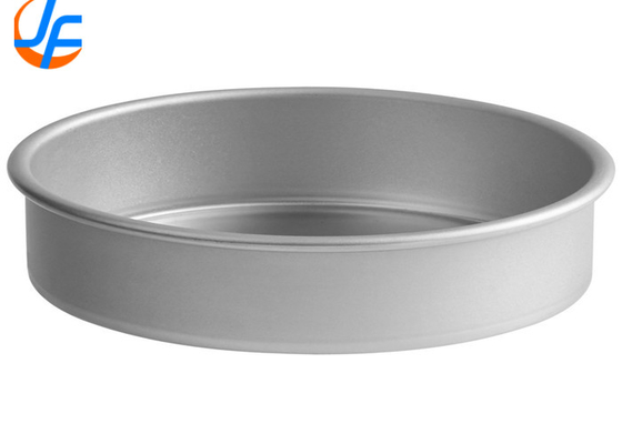 RK Bakeware China Foodservice NSF 10 pouces en aluminium en couche ronde moule de gâteau et plateau de pizza à plat profond à paroi droite