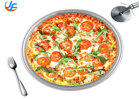 RK Bakeware Chine Foodservice NSF Ronde plaque à gâteaux en aluminium plaque à pizza en aluminium plaque à pizza