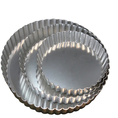 Rk Bakeware Chine- Anodisé en aluminium dur à base lâche et cuve à quiche