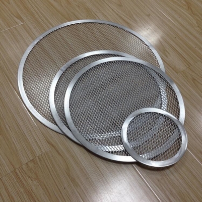 RK Bakeware China Foodservice NSF écran de pizza en aluminium de 16 pouces et casserole à pizza en aluminium