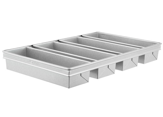 RK Bakeware Chine-Chicago Métallique 4 courroies Glacé Aluminisé Pullman plateau à pain