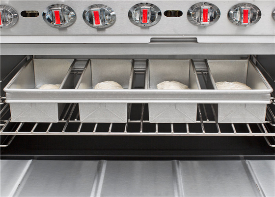 RK Bakeware Chine-Chicago Métallique 4 courroies Glacé Aluminisé Pullman plateau à pain