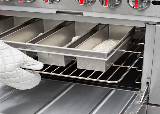 RK Bakeware Chine-Chicago Métallique 4 courroies Glacé Aluminisé Pullman plateau à pain
