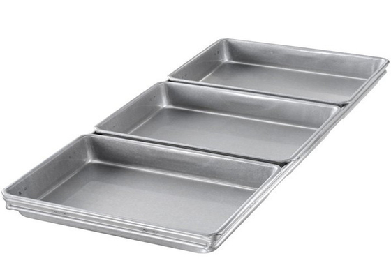 RK Bakeware China Foodservice NSF 4 courroies Pullman Panneau à pain en acier aluminium Panneau à pain Sandwich Box