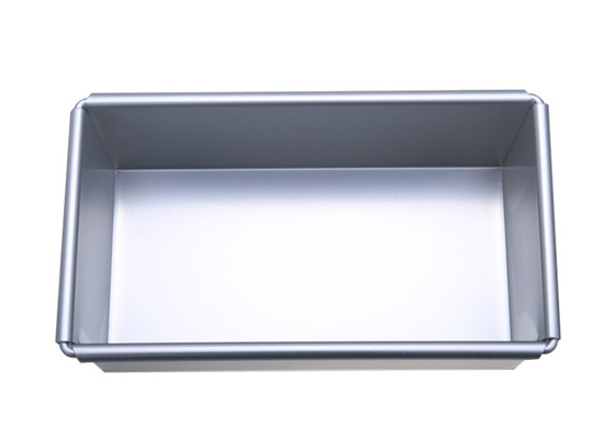 RK Bakeware Chine Foodservice NSF Heavy Duty Pain en aluminium Pullman Pan Pan 1 1/2 Lb. Pour goûter à l'épreuve du pain Pan