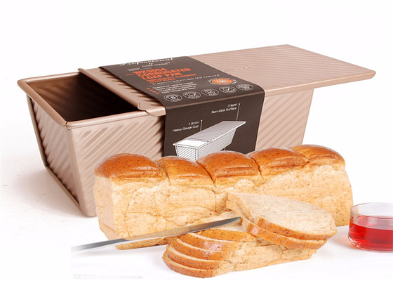 RK Bakeware Chine Foodservice NSF Or Non collant Panneau à pain en aluminium Panneau à pain ondulé Pain en fer blanc Panneau à pain