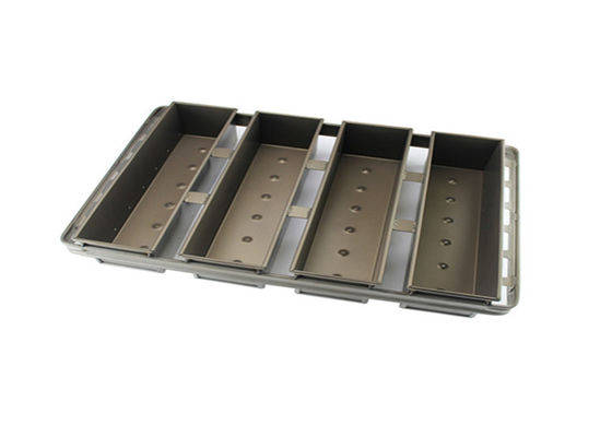 RK Bakeware China Foodservice NSF 9' 'Aluminium Pain Pan 4 courroies Pullman de haute qualité Pain Pan