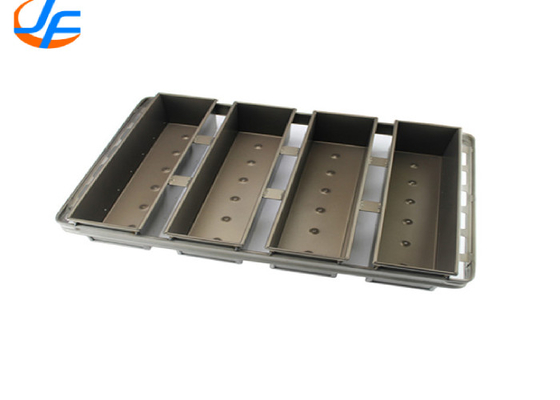 RK Bakeware Chine Foodservice NSF Téléphone commercial Nonstick Pullman Moule à pain à 4 sangles Pullman Pan