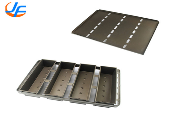 RK Bakeware China Foodservice NSF Drop On Bread Pan Couvercle Alliage d' aluminium Pullman Pan, non collant pain grillé Pâtisserie