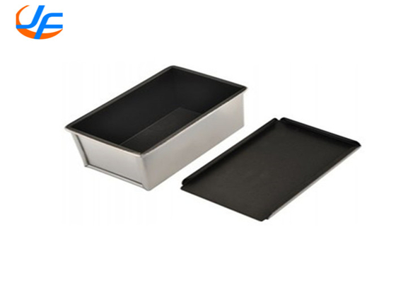 RK Bakeware China Foodservice NSF Sandwich Pan Pan Pullman Panneau à pain en aluminium, Panneau à pain carré avec couvercle