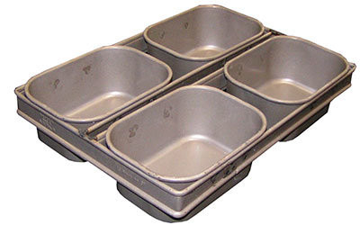 Rk Bakeware Chine- Silicone vitré 4 sangles Pullman Sandwich Pain moule