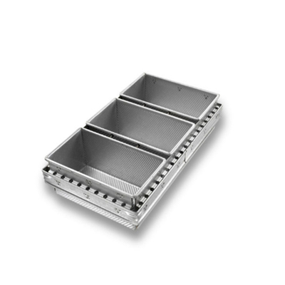 Rk Bakeware Chine-Chicago métallique industriel 4 sangles en silicium vitrifié sans épingle Pullman moule de pain