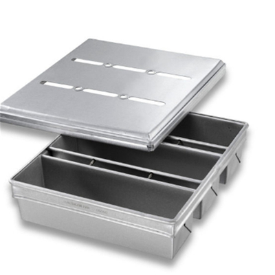 Rk Bakeware Chine-Chicago métallique industriel 4 sangles en silicium vitrifié sans épingle Pullman moule de pain