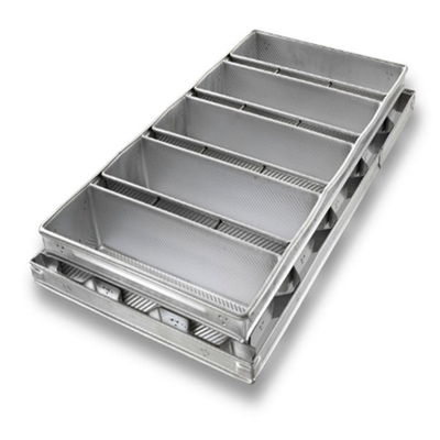 Rk Bakeware Chine-Chicago métallique industriel 4 sangles en silicium vitrifié sans épingle Pullman moule de pain