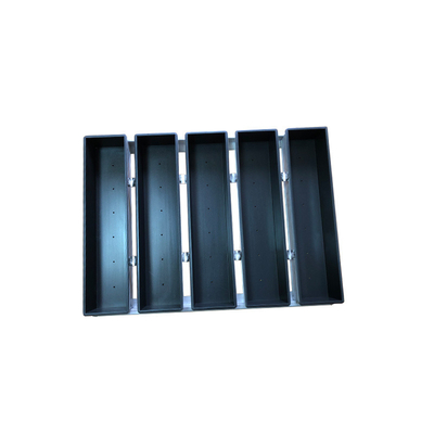 Rk Bakeware Chine-5 Bracelets Pâtisserie Rusk Pan Non-stick Fabriqué avec un profilé en aluminium de haute résistance