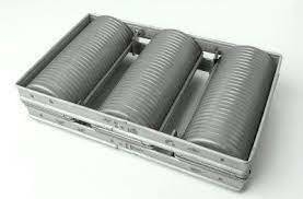 RK Bakeware Chine Foodservice NSF Téléphone Non-stick personnalisé 5 rangées Baguette Pain Pâtisserie
