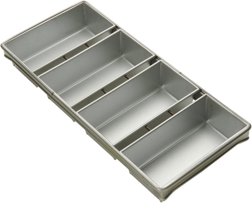 Rk Bakeware Chine-Foodservice 904935 Bakeware commercial 12,25 pouces x 4,5 pouces 3 plateaux de pain