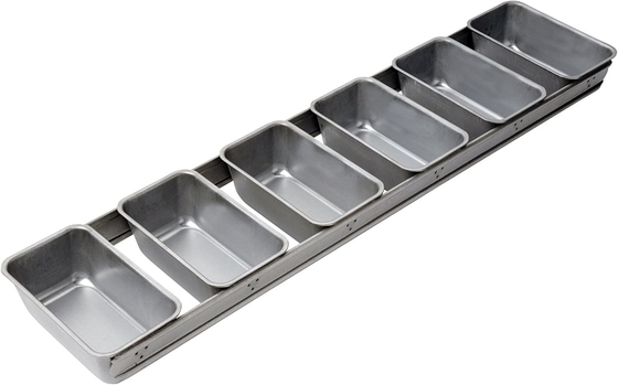 Rk Bakeware Chine-Foodservice 904935 Bakeware commercial 12,25 pouces x 4,5 pouces 3 plateaux de pain