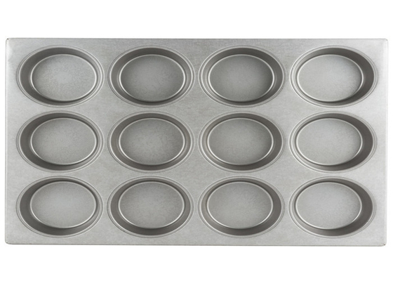 RK Bakeware Chine-Mackies en silicone glacé en rouleau de noix de pécan/Jumbo Muffin Pan