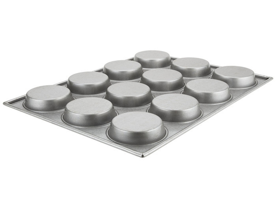 RK Bakeware Chine-Mackies en silicone glacé en rouleau de noix de pécan/Jumbo Muffin Pan