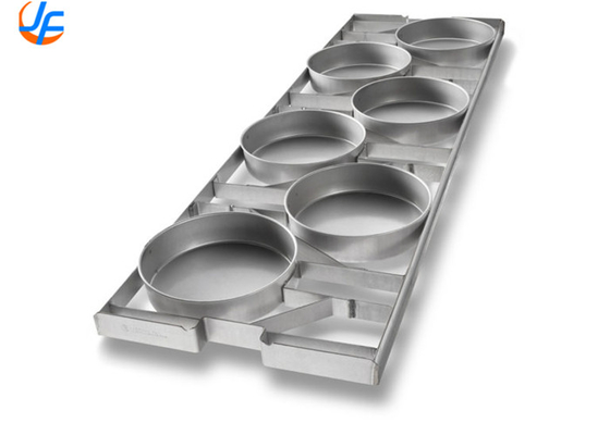 RK Bakeware Chine-Amérique Pan Auto Bake Serpentine ligne 8 plateau de gâteau à beignets pour les boulangeries industrielles