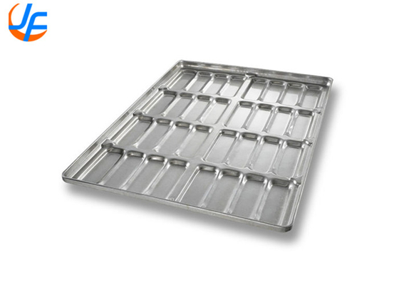 RK Bakeware Chine-PFA Cluster Non-Stick Pan à pain chaud à chiens avec parois latérales en coussin pour les boulangeries industrielles