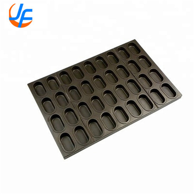 RK Bakeware Chine- Cupcake en forme ovale plateau à muffins pour usine de gâteaux industriels