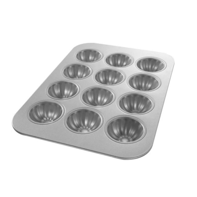 Rk Bakeware Cupcake chinois-aluminisé Pans à muffins surdimensionnés / Pans à muffins méga / plateau à muffins texas