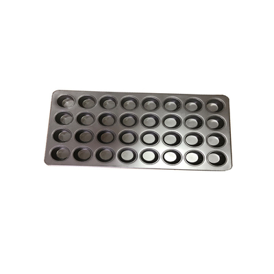 RK Bakeware Chine Foodservice NSF 3 pouces plateau de gâteau au four Silicone Glace Mini Muffin Pan