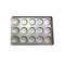 RK Bakeware Chine Foodservice NSF 45727 28 Compartement Glacé en acier aluminiumisé Mini Pain spécialité Muffin Pan