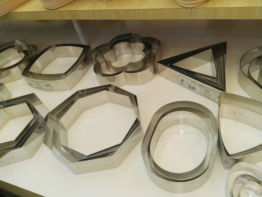 RK Bakeware Chine Foodservice NSF Ringe de gâteau en acier inoxydable