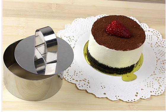 RK Bakeware Chine Foodservice NSF en acier inoxydable 8 pouces Mousse Ring
