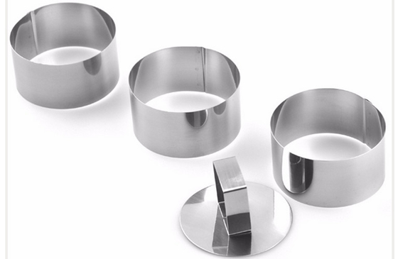 RK Bakeware Chine Foodservice NSF en acier inoxydable 8 pouces Mousse Ring
