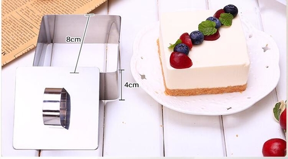 RK Bakeware Chine Foodservice NSF Carré en forme de mousse Ring Paste Ring
