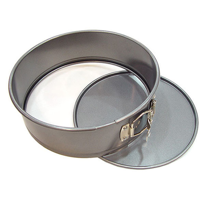 RK Bakeware Chine Foodservice NSF Tart Quiche fromage gâteau casserole / Springform Pâtisserie avec argent et noir couleur