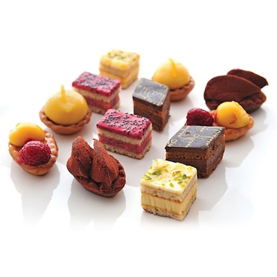 RK Bakeware China Foodservice NSF Nonstick Aluminium Petit Four /Tartlet / Quiche Mold- 50/Sets