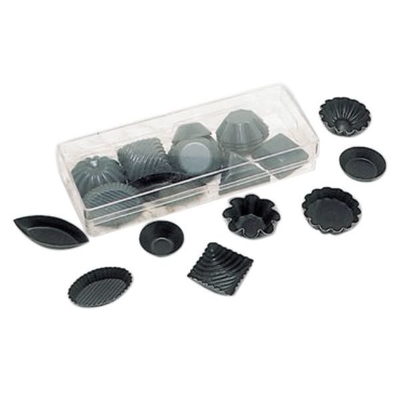 RK Bakeware China Foodservice NSF Nonstick Aluminium Petit Four /Tartlet / Quiche Mold- 50/Sets