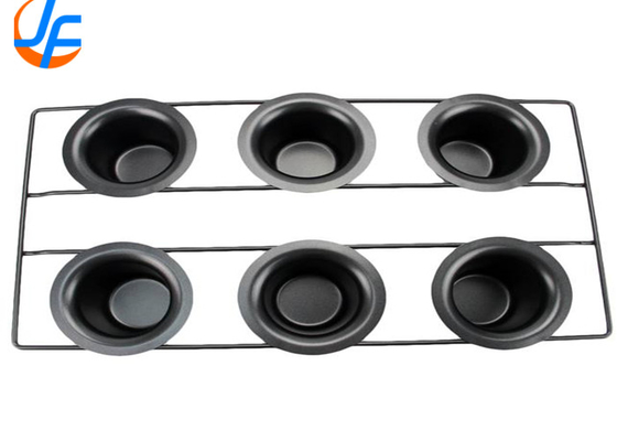 RK Bakeware China Foodservice NSF 6 tasses en acier inoxydable Pâtisserie à pâte à modeler