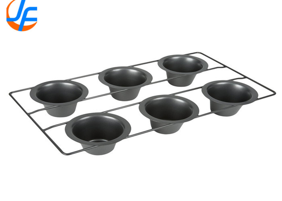 RK Bakeware China Foodservice NSF 6 tasses en acier inoxydable Pâtisserie à pâte à modeler