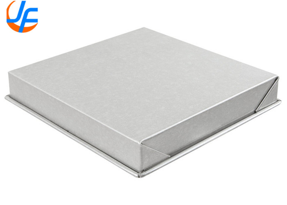 RK Bakeware Chine Foodservice NSF 9&quot; x 9&quot; Glacé Pas d'adhésif Professionnel Carré Pâtisserie en aluminium