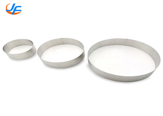 RK Bakeware Chine- Mousse Ring en acier inoxydable pour faire du gâteau mousse