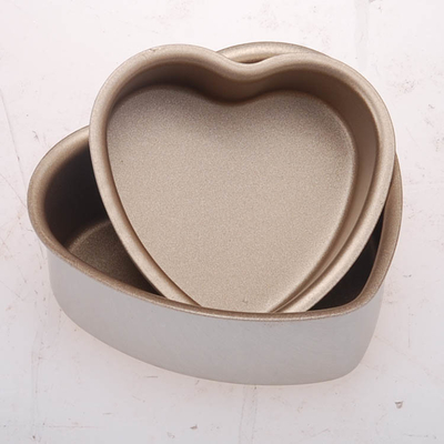 Rk Fabricant de produits de boulangerie Chine- Alliage en aluminium en forme de cœur/Pane à gâteaux/Batin à gâteaux/Maule à gâteaux
