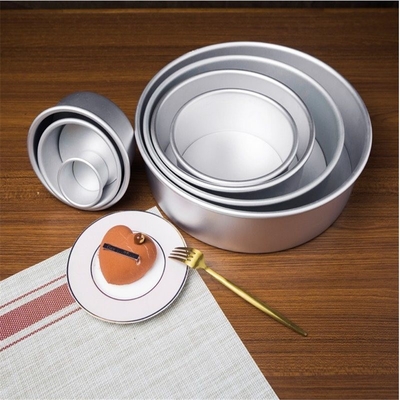 Rk Bakeware Chine rectangulaire rond en aluminium en forme de gâteau à l'anode