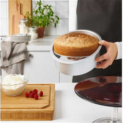Rk Bakeware Chine-Aluminium Moulé à l'angle de gâteau Moulé à l'anneau de gâteau Moulé à la couche de gâteau Moulé au fromage Moulé au gâteau