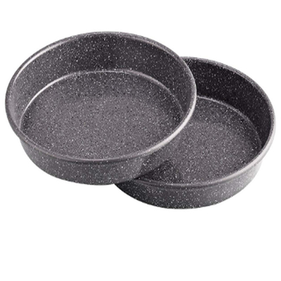 Rk Bakeware Chine-Aluminium 8 &quot; Ronde d'empilement de pâte de poêle revêtement anodisé