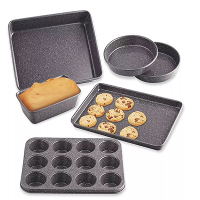Rk Bakeware Chine-Aluminium 8 &quot; Ronde d'empilement de pâte de poêle revêtement anodisé