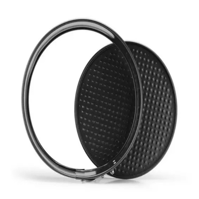 Rk Bakeware Chine rectangle rond amovible anodisé en aluminium moule de gâteau