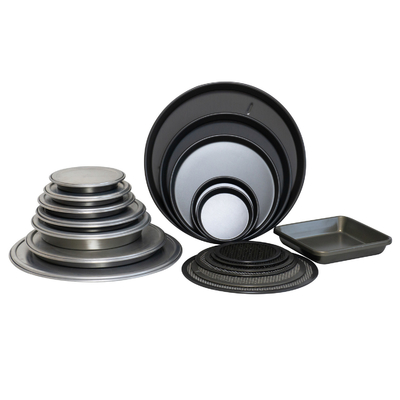 Rk Bakeware Chine-49025 Pâtisserie ronde en acier glacé aluminiumisé/Pâtisserie au fromage/Pâtisserie à la livre