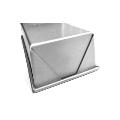 20*9,8*6cm étain de cuisson avec couvercle 1 lb boîte à pain 8 pouces casserole à pain avec revêtement antiadhésif