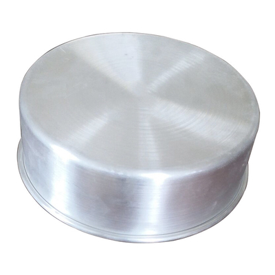 9 * 2 pouces en aluminium rond plaque de gâteau à base fixe gâteau outils de fromage casserole casserole